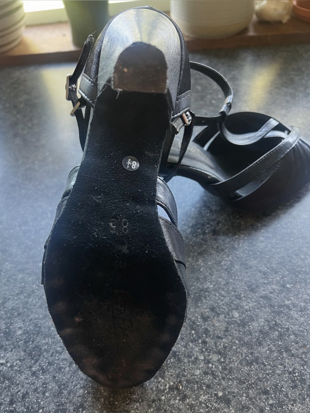 🖤 Very Fine Dance Shoes Competition Heels – Size 8.5 🖤 - Picture 6 of 6